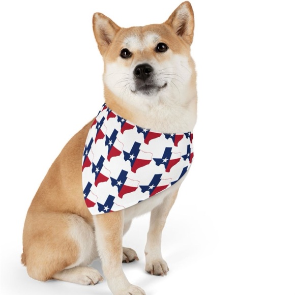 Texas flag pet bandana - Picture 1 of 2